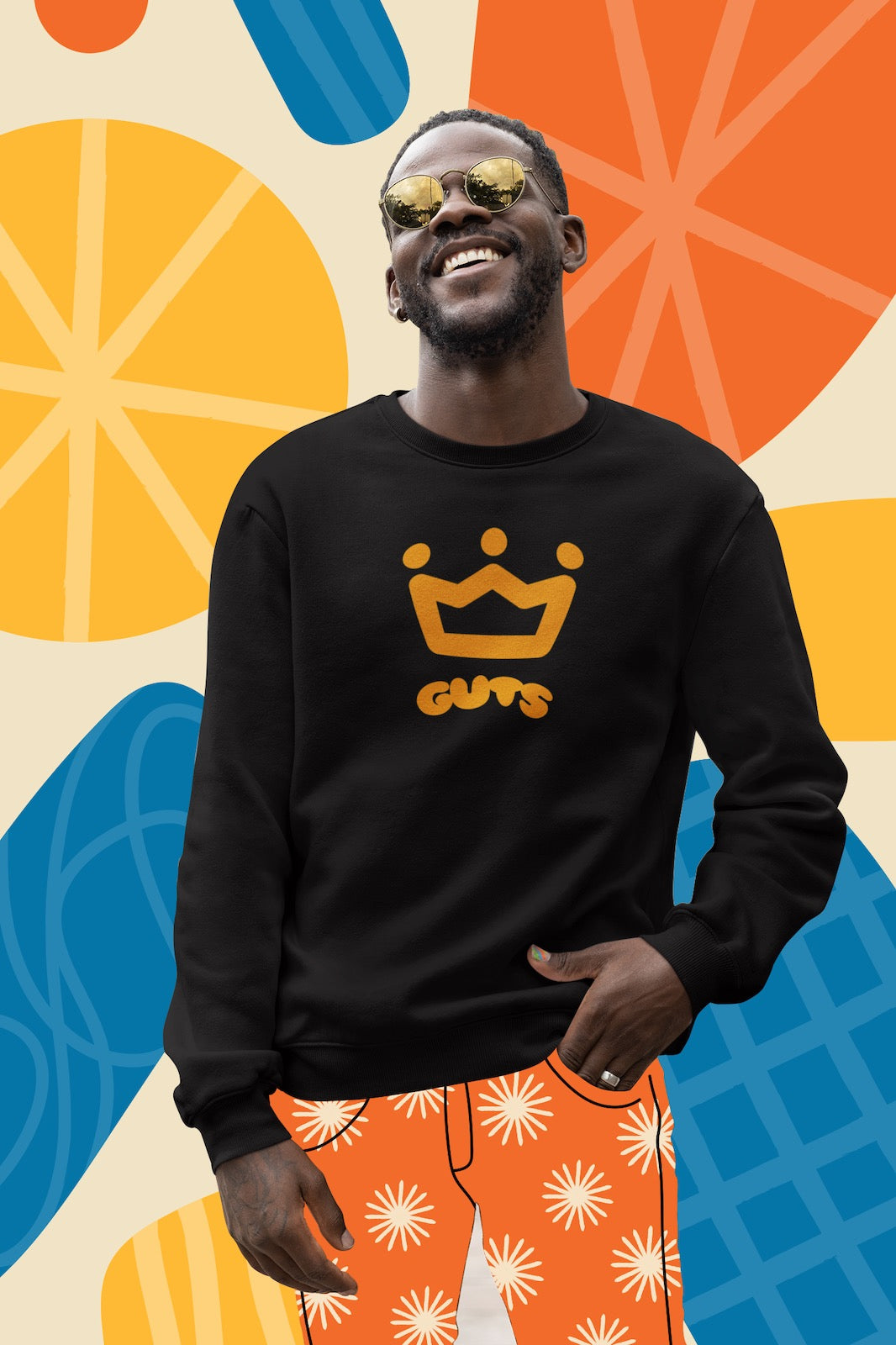 GUTS Kroon Sweater (Zwart)